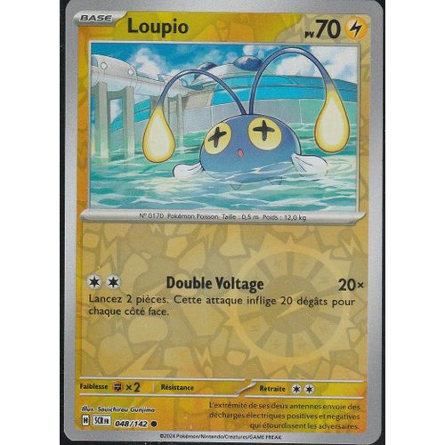 Carte Pokémon - Loupio - 048/142 - Reverse - Ev7 Couronne Stellaire