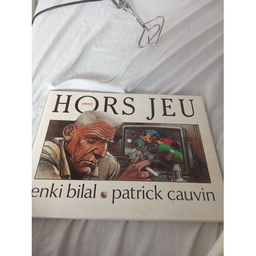 Bd Dedicassee Enki Bilal Patrick Cauvin Hors Jeu