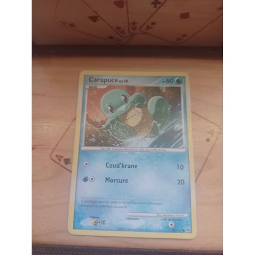 Carte Pokémon Carapuce 96/127