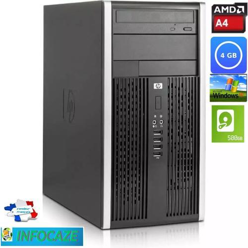 HP COMPAQ PRO 6305 MT AMD A4-5300B - 3.40 Ghz - Ram 4 Go - DD 500 Go