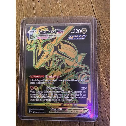 Rayquaza Vmax Tg20/Tg30 Série Epée Et Bouclier Tempête Argentée