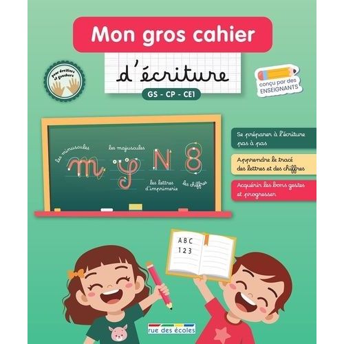 Mon Gros Cahier D'écriture - Gs-Cp-Ce1
