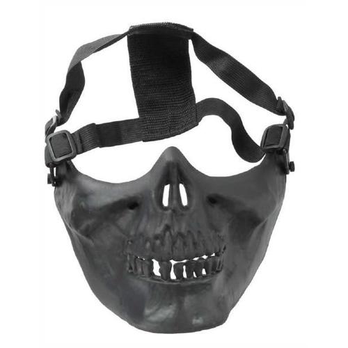 Masque De Protection Bas Visage Paintball Airsoft Tête Mort skull