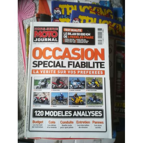 Moto Journal Hors Serie 2210 De 2002 Kawasaki W650,Aprilia Rsv1000,Honda Cbr600,Cbr900rr,Suzuki Gsxr750,Gsx1300r Hayabusa