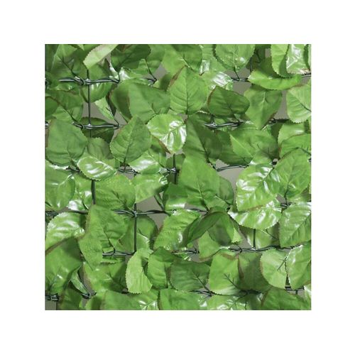 Haie Artificielle Feuilles De Rosier 18 M - 6 Rouleaux 3 X 1 M - Jardideco