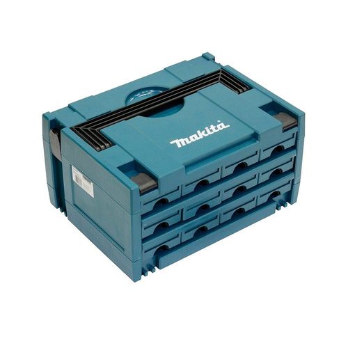 Makita P-84327 - Boîte à outils Makstor no. 3-12 - 395x295x215mm - 12 tiroirs