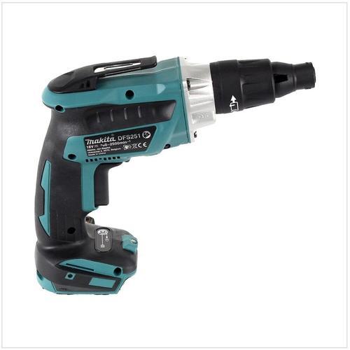 Makita Visseuses bardage 18 V Li-Ion (sans batterie ni chargeur) - DFS251Z