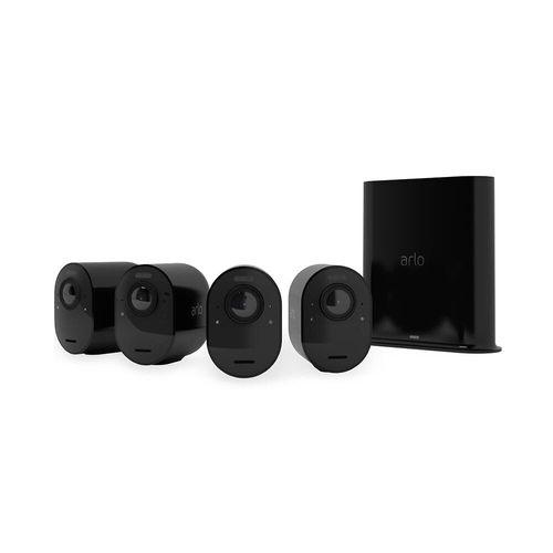 Caméra de sécurité Arlo UltraV2 Spotlight Noir PACK 4 VMS5440B
