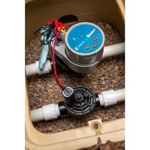 hunter - programmateur bluetooth à piles, 2 stations - node-bt-200