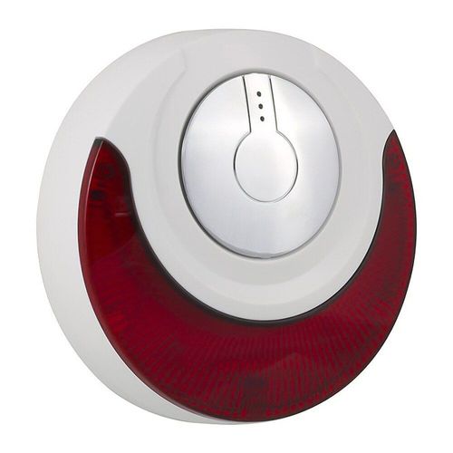 Iprotect Evolution IP-MD 214R - Alarme maison sirène intérieure sans fil avec flash