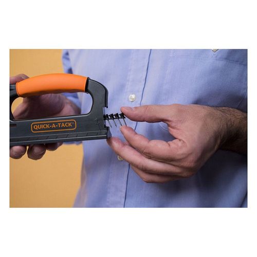 Kit de fixation bricolage Quick-A-Tack - Venteo - Noir - Adulte - Outil révolutionnaire pour chevilles/chapeaux/crochets