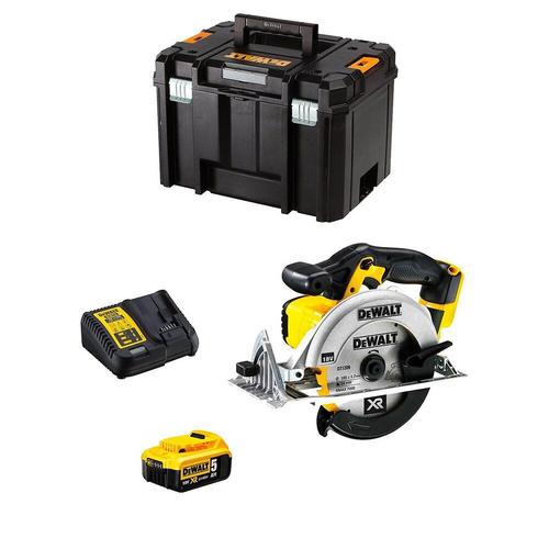 Scie Circulaire Dewalt Dcs391p1 (1 X 5,0 Ah Dcb115 Tstak Vi)