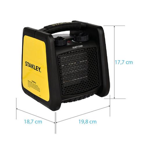 STANLEY - Radiateur mobile pour atelier ou garage - Ceramique - 3000W