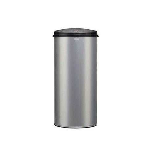 Poubelle 45l Gris M?tal - 93632