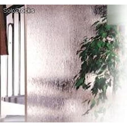 Verre synthétique 2.5mm 100x50cm bulles