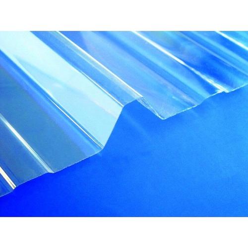 Plaque type bac acier 1045 en polycarbonate - Coloris - Transparent, Largeur - 105 cm, Longueur - 300 cm / L: 300 cm / l: 105 cm / Transparent