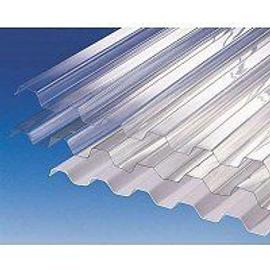 Plaque PVC micro ondulation (MO 32/9) Transparent, l : - 75cm, L