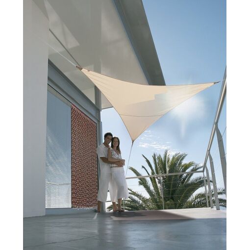 Voile Ombrage Triangulaire Serenity - 5x5 M - Sable