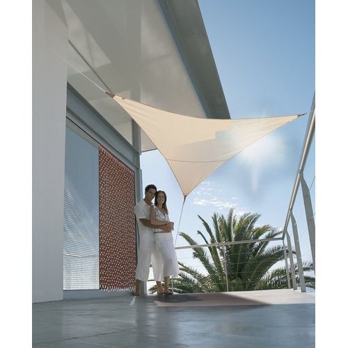 Voile Ombrage Triangulaire Serenity - 5x5 M - Sable