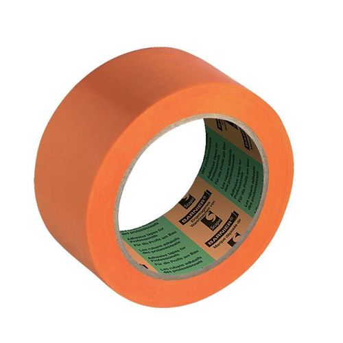 Ruban adhésif PVC orange 50 mm x 33 mètres Barnier