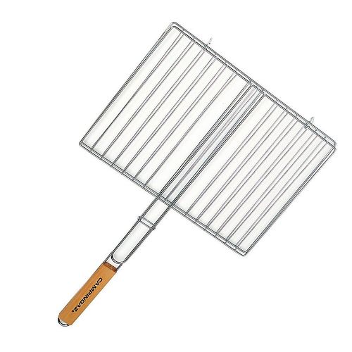 65688 - Grille Rectangulaire Double 40x29 Cm Pour Barbecue