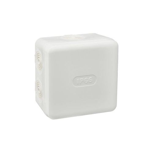 Boîte de dérivation étanche - 85x85xp50 blanc - IP66