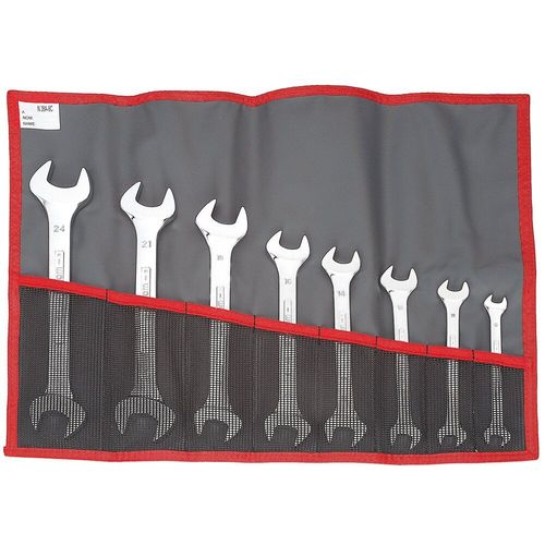 Jeu de 8 clés à fourche