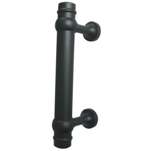 Poignée de tirage pour porte battante - type 1200 finition fer cémenté noir
