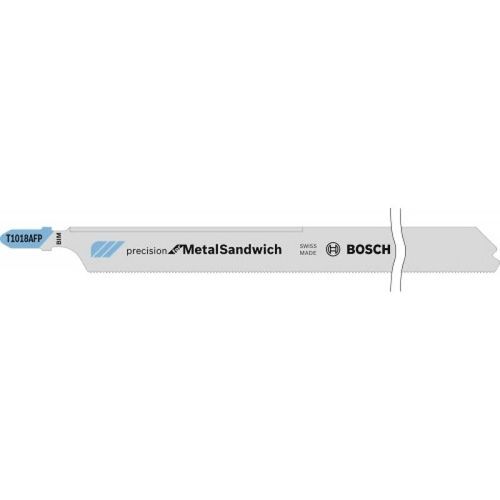 Carte de 3 Lames BOSCH Bi-Métal Rigides T1018AFP - 2608636793