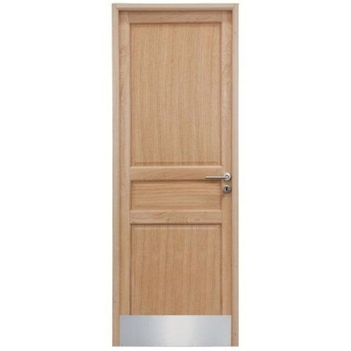 Plaque de protection de porte en acier inox poli 8/10 - 200x830 mm DUVAL