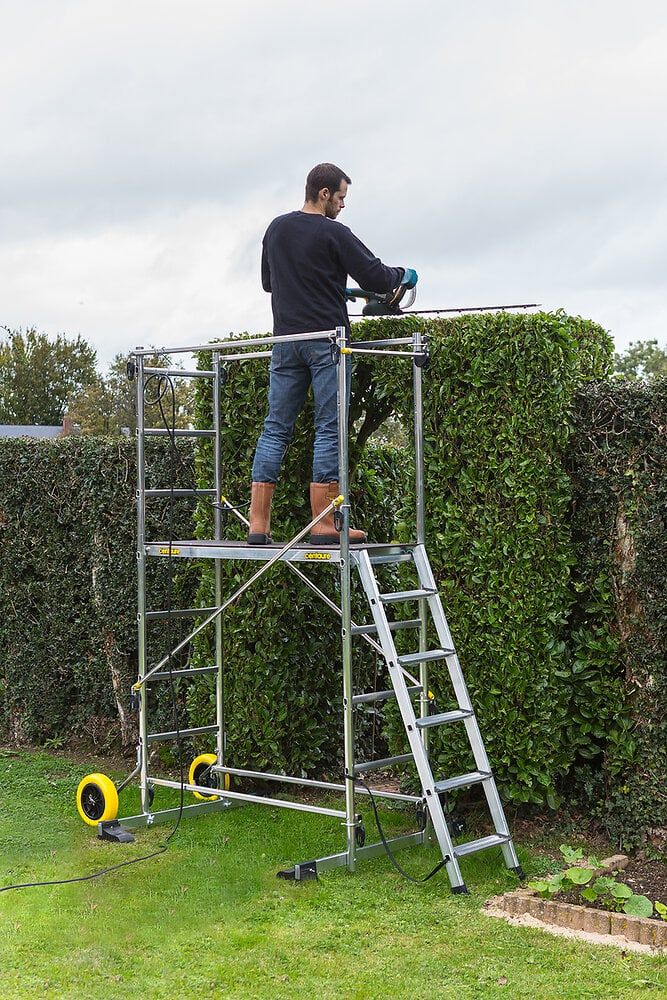 Echafaudage de jardin GARDEN'UP, hauteur de travail 3,60m