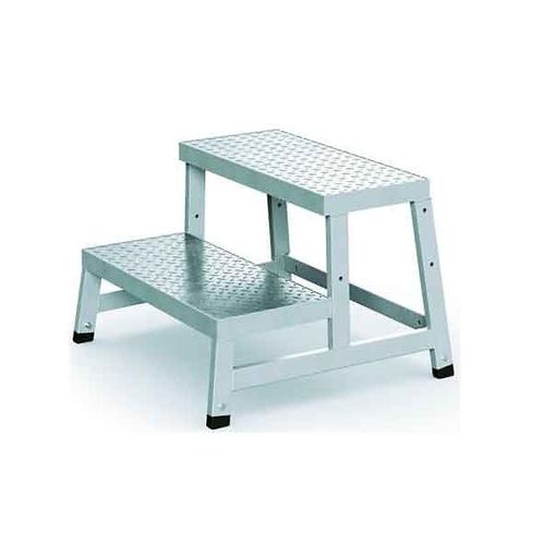 Marchepied industriel modulaire MODULO STEP 2 marches - hauteur de travail 2,40m