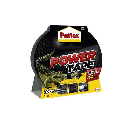 Adhésif Réparation PATTEX Power Tape Noir 25m