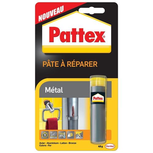 Colle Pâte PATTEX Epoxy Répar' Métal 48g