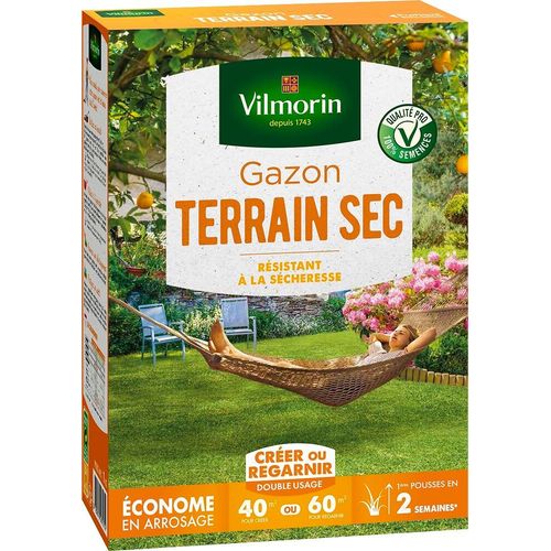 Gazon Terrain Sec Vilmorin 1kg