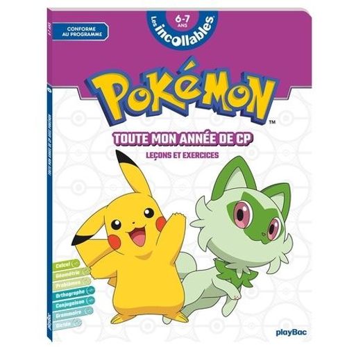 Toute Mon Année De Cp Pokémon - Leçons Et Exercices