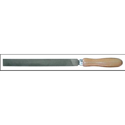 Lime plate à main, manche bois, 150 mm, Bâtarde