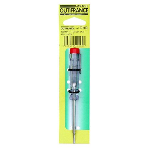 TOURNEVIS TESTEUR 3X70 + CLIP SC