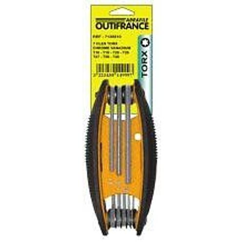 CLE TORX POIGNE.BI-MATIER.JEU 7P