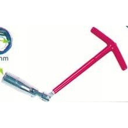 Clé à bougie articulée 21 mm