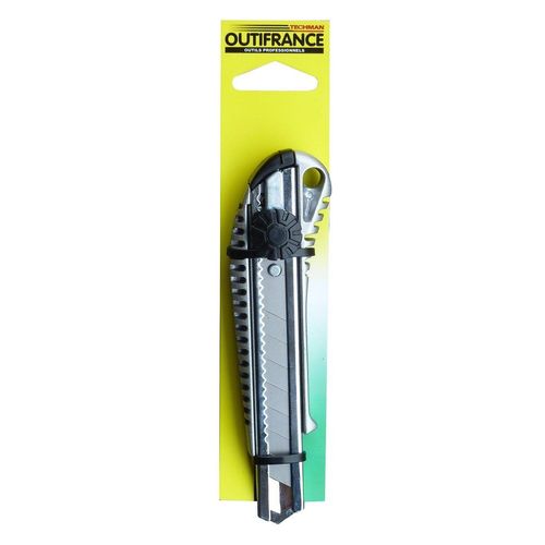 CUTTER ALU 18MM SERR.VIS S/CARTE