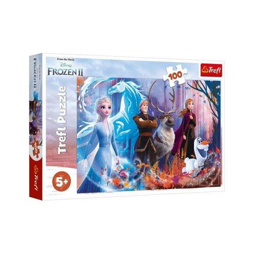 Trefl Frozen 100 Pi Ces Pour Enfants Partir De 5 Ans Puzzle 10it5900511163667it10 Magie De La Reine Des Neiges Disney La Reine Des Neiges 2