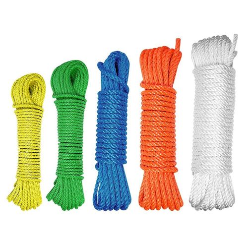 Cordage polypropylène - Jaune 8 mm 25 m 750 g