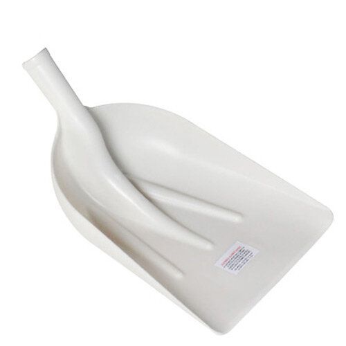 Pelle plastique blanche sans manche + étiquette alimentaire