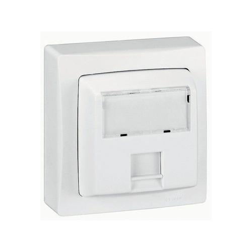 Prise Rj45 Saillie Asl,, Blanc