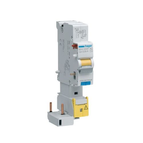 Bloc différentiel 1P+N 25A 300mA type AC Hager BFC225F