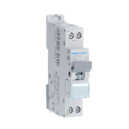 Disjoncteur 1PN 610kA courbe C 10A 1 module