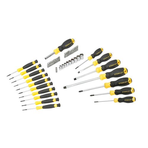 Stanley Kit de tournevis, 49 pièces - STHT070886
