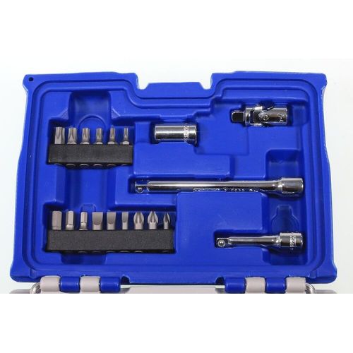 Coffret de 35 pièces, douilles 1/4" et embouts Expert E194672