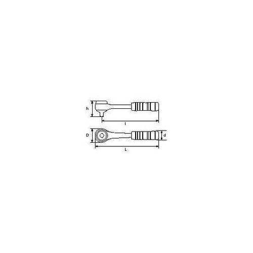 CLIQUET 1/4 A INVERSION CENTRALE SAM - R-150B